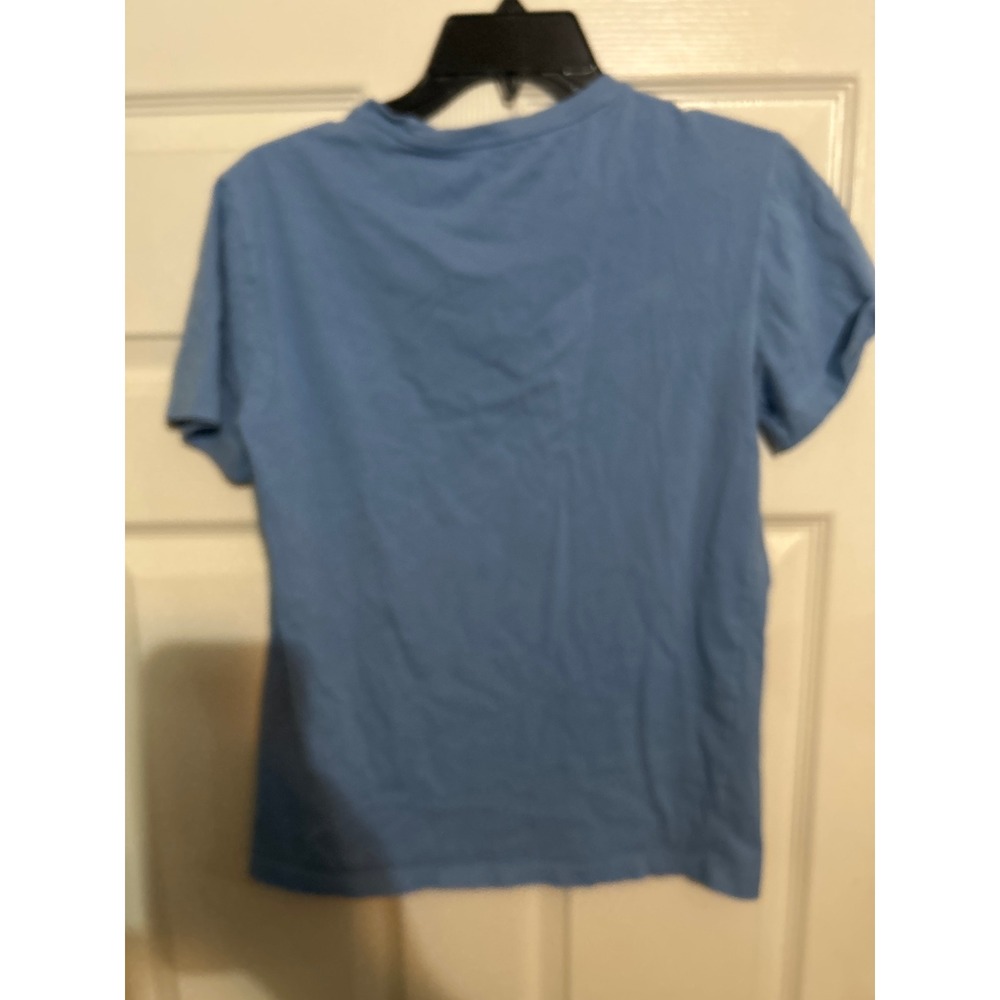 Polo Ralph Lauren Kids Blue Custom Fit‎ Cotton T-Shirt Size S - Picture 3 of 5